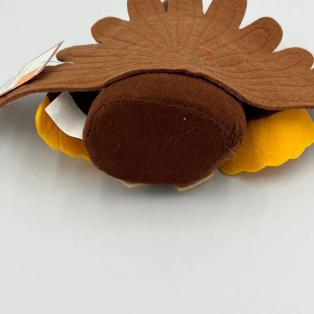 Target Thanksgiving Turkey Figurine Unisex OS Brown Brand New Corduroy Felt 2018